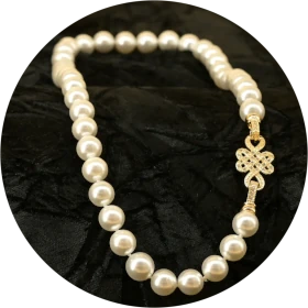 Perlenkette «Gordischer Knoten»