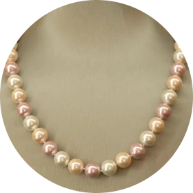 Perlenkette Roséharmonie