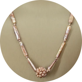 Perlenkette «Chrysanthemenblüte»