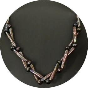 Perlenkette «Struktur»