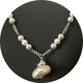 Perlenkette «Meeresschnecke»